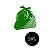 Saco de Lixo Comum Verde 20LTS PCT C/100 UN - Imagem 1