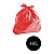 Saco de Lixo Comum Vermelho 40LTS PCT C/100 UN - Imagem 1