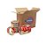 Caixa Fita Crepe Premium Amarela 18mm x 40m Eurocel 72 unid Eurocel - Imagem 1