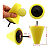 Cone de Espuma Drill Suave Amarelo Kers - Imagem 3