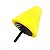 Cone de Espuma Drill Suave Amarelo Kers - Imagem 1