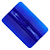 Espátula Exfak Retangular Flexível Silicone Azul 50-2070 - Imagem 1