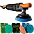 Politriz Rotativa RK 1250W 220V Kers + Kit 3 Boinas de Espuma Hyper - Imagem 1