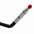 R10B Ponteira Roscada Redonda 10mm Borracha Vermelha Dentcraft - Imagem 5