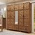Guarda-Roupa Casal 10 Portas e 6 Gavetas com Espelho Berlim em Madeira  Imbuia - Cavazotto - Imagem 1