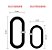 CORRENTE PLASTICA PT/AM ELO GD 6X3CM- METRO - Imagem 2