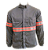 Conjunto Eletricista Cinza NR10 com Faixa Refletiva Laranja - CA 45719 e 45720 - Imagem 1