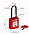 Cadeado de Bloqueio Plástico com Haste Plástica Lockout Tagout NR10 - Imagem 2