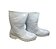 Bota PVC Borracha Preta / Branca Cano Médio 28cm - CA 36025 - Imagem 3