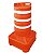 Cone Barril 110cm Base Quadrada Sinalização - Imagem 1