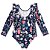 Body Manga Longa Infantil Folk Marinho Tip Top 2T - Imagem 3
