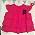 Vestido Tricoline Rosa Pink Tam G - Imagem 1