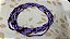 Fio de Conta Preto e Roxo - Imagem 1