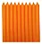 Vela Palito- Laranja Pct 8 Und - Imagem 1