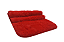 Tapete Felpudo Passadeira Vermelho 2,00 x 0,60 m - Imagem 2