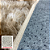 Tapete Felpudo Bege Mesclado Antiderrapante para Sala e Quarto – 2,00 x 2,40 m - Imagem 3