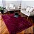 Tapete Felpudo Marsala Antiderrapante para Sala e Quarto – 1,00 x 1,40 m - Imagem 1