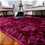 Tapete Felpudo Marsala Antiderrapante para Sala e Quarto – 1,00 x 1,40 m - Imagem 3