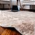 Tapete Felpudo Bege Antiderrapante para Sala e Quarto – 2,00 x 1,40 m - Imagem 4