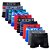 Kit 6 Cuecas Boxer MEN Microfibra Adulto e Juvenil - Imagem 3