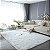 Tapete Felpudo Branco Antiderrapante para Sala e Quarto – 2,00 x 3,00 m - Imagem 1