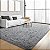 Tapete Felpudo Cinza Antiderrapante para Sala e Quarto – 2,00 x 3,00 m - Imagem 2