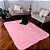 Tapete Felpudo Rosa Bebê Antiderrapante para Sala e Quarto – 2,00 x 3,00 m - Imagem 1