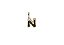 Pingente Bold letra N - Imagem 1