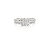 Anel Quadrado com Baguetes - Imagem 2