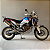 Escapamento Full Ponteira PW23 escovada com protetor de ponteira em fibra de carbono | Coletor escovado Honda Africa Twin 1000 2016-2020 Power Escapamentos - Imagem 1