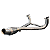Coletor FULL 2X1 Inox R1300GS 2023-2026 Power Escapamentos - Imagem 1