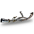 Coletor Power Esportivo em TITÂNIO  para ponteira original BMW R1250GS 2020 2021 2022 2023 2024 - Imagem 6