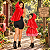 Fantasia Feminina Capa Chapeuzinho Vermelho Adulto e Infantil Capuz Carnaval Festa Aniversário Princesa Presente Menina Dia das Crianças Aniversário - Imagem 5
