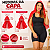 Fantasia Feminina Capa Chapeuzinho Vermelho Adulto e Infantil Capuz Carnaval Festa Aniversário Princesa Presente Menina Dia das Crianças Aniversário - Imagem 2