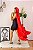 Capa Longa com Capuz Fantasia Chapeuzinho Vermelho Lobo Mau Capa com Touca Diaba Adulto Cosplay Halloween Dia das Bruxas Teatro Contos de Fadas Festa Noites do Terror - Imagem 3
