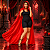 Capa Longa com Capuz Fantasia Chapeuzinho Vermelho Lobo Mau Capa com Touca Diaba Adulto Cosplay Halloween Dia das Bruxas Teatro Contos de Fadas Festa Noites do Terror - Imagem 10