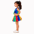 Fantasia Frevo Infantil Feminina Carnaval Festa Roupa Tradicional Regional Olinda Pernambuco Tema Folclore Estados Brasileiros - Imagem 3