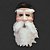 Máscara de Papai Noel com Barba em Latex Velho Cosplay Natal - Imagem 2