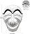 Máscara La Casa de Papel Corea PVC Mascara Salvador Dali Serie - Imagem 3