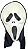 Máscara Pânico de EVA com Capuz Cosplay Morte Acessório Fantasia Ghostface Scream Noite do Terror Festa Halloween Dia das Bruxas Carnaval - Imagem 1