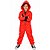 Fantasia La Casa de Papel Infantil Macacão Vermelho com Capuz Unissex Salvador Dali Filme Série TV Bella Ciao Halloween Bloquinho Carnaval - Imagem 1