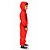 Fantasia La Casa de Papel Infantil Macacão Vermelho com Capuz Unissex Salvador Dali Filme Série TV Bella Ciao Halloween Bloquinho Carnaval - Imagem 3