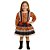 Vestido Junino Infantil Luxo Saia Babado Vestido Festa Junina Caipira Arraial São João - Imagem 3