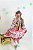 Vestido Junino Infantil Luxo Saia Babado Vestido Festa Junina Caipira Arraial São João - Imagem 7