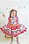 Vestido Junino Infantil Luxo Saia Babado Vestido Festa Junina Caipira Arraial São João - Imagem 6