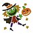 Adesivo Decorativo Para Halloween Em Gel Sticker Adesivo Para Decoracao Enfeite De Festa Tematica - Imagem 5