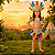 Fantasia De Índia Infantil Com Acessórios Completa Luxo Carnaval Dia Do Índio Folclore Festa Fantasia Aniversário Menina Criança - Imagem 7