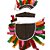 Fantasia De Índia Infantil Com Acessórios Completa Luxo Carnaval Dia Do Índio Folclore Festa Fantasia Aniversario - Imagem 2