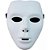 Máscara De Terror Branca Sem Face Halloween Cosplay Fillme Terror Fantasia Assustadora Sem Rosto Teatro Carnaval Adulto - Imagem 1