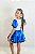 Fantasia Alice Infantil Princesa no País das Maravilhas com Tiara Festa Carnaval Presente Menina Dia das Crianças Aniversário Brinquedo - Imagem 2